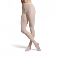 Baletinės pėdkelnės Bloch su skyle T0982L (švelniai rožinė, šviesi kūno sp.)