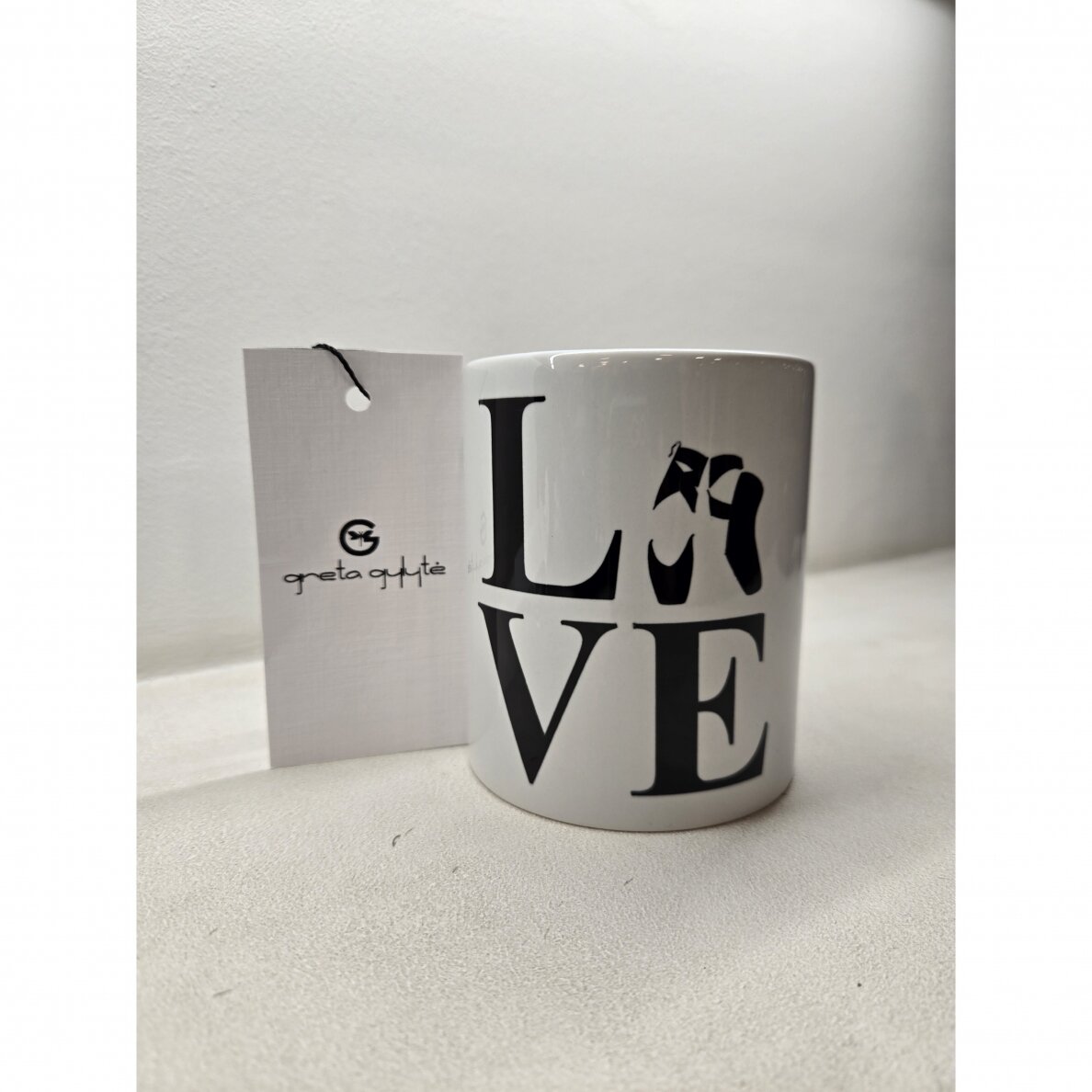 Gretos Gylytės puodelis „Love" Gretos Gylytės puodelis „Love"