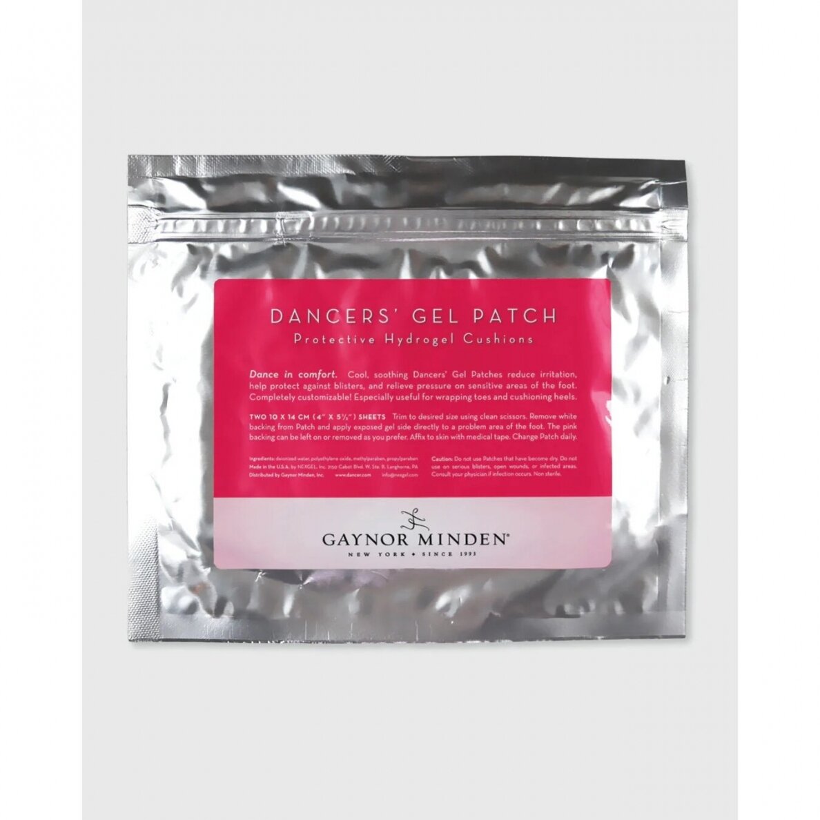 Hidrogelio pleistrai Gaynor Minden „DANCERS GEL PATCH“ 1 Hidrogelio pleistrai Gaynor Minden „DANCERS GEL PATCH“ 1