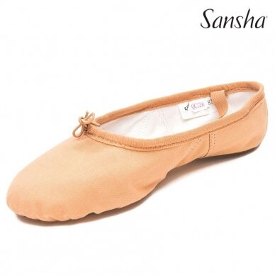 Minkšti baleto bateliai Sansha SILHOUETTE (Įv. spalvų) 5