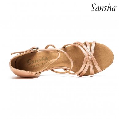 Pramoginių šokių basutės Sansha „Rosa" 2 Pramoginių šokių basutės Sansha „Rosa" 2