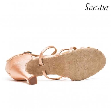 Pramoginių šokių basutės Sansha „Rosa" 3 Pramoginių šokių basutės Sansha „Rosa" 3