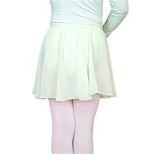 Vaikiškas šifoninis sijonas „Mėta“ (mėtinės spalvos)